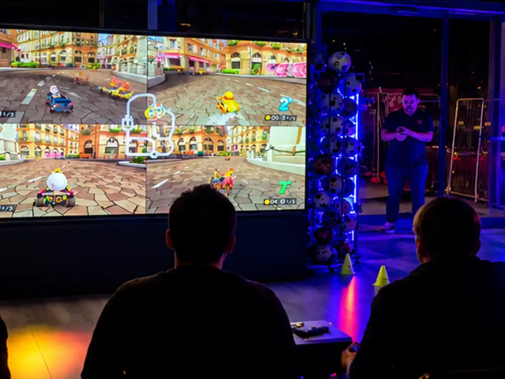 Fun’Kart : joueurs en action