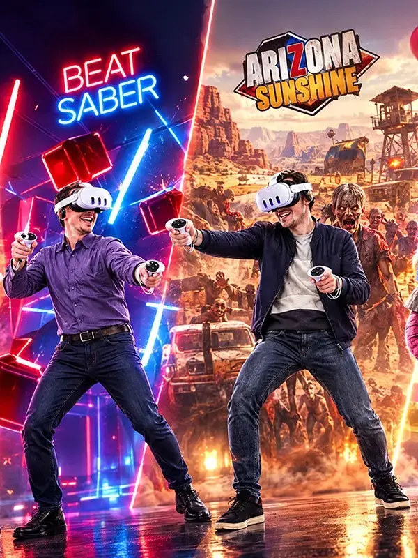 Réalité virtuelle : animation Laser Fun Game